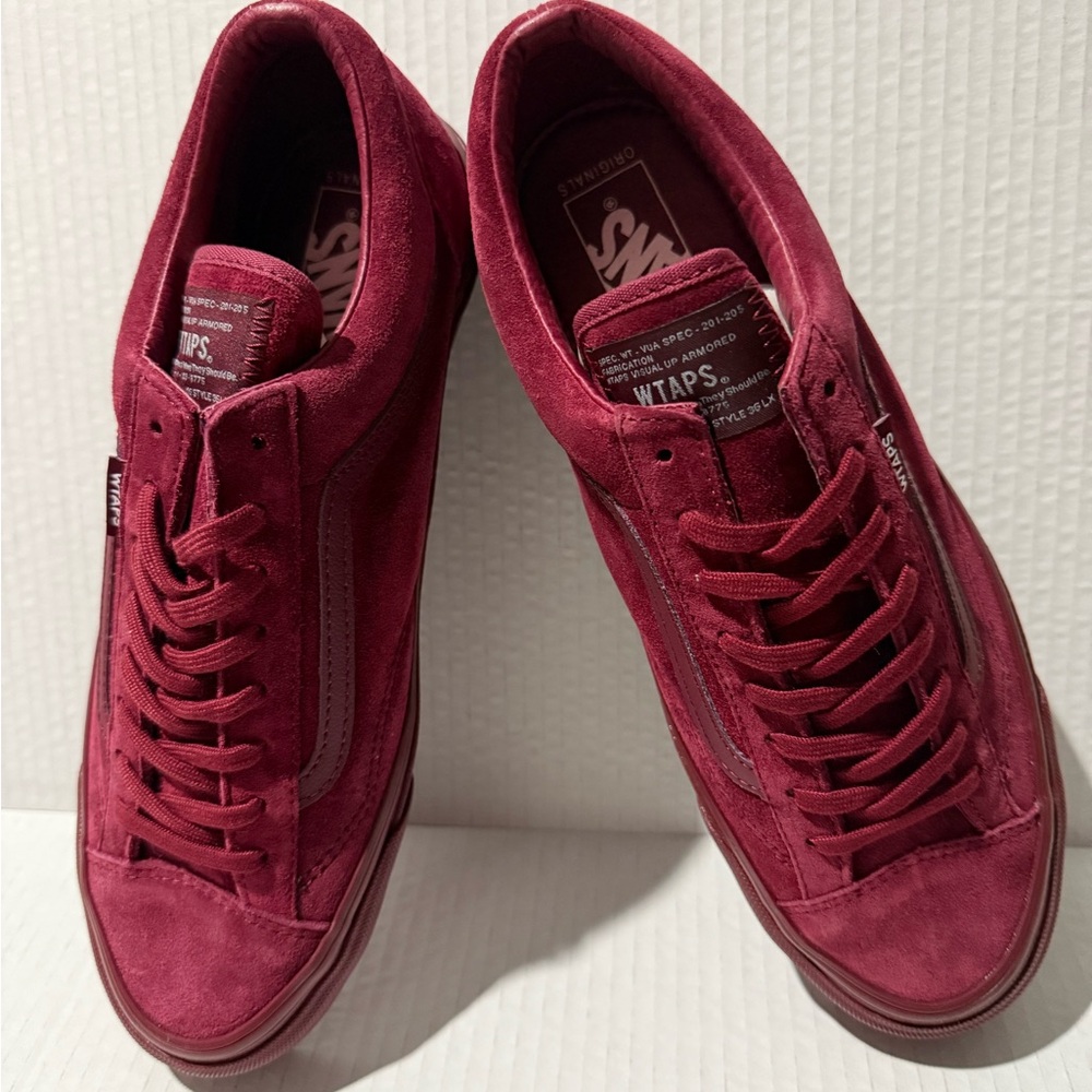 New..WTAPS Deep Red Men's Sneakers